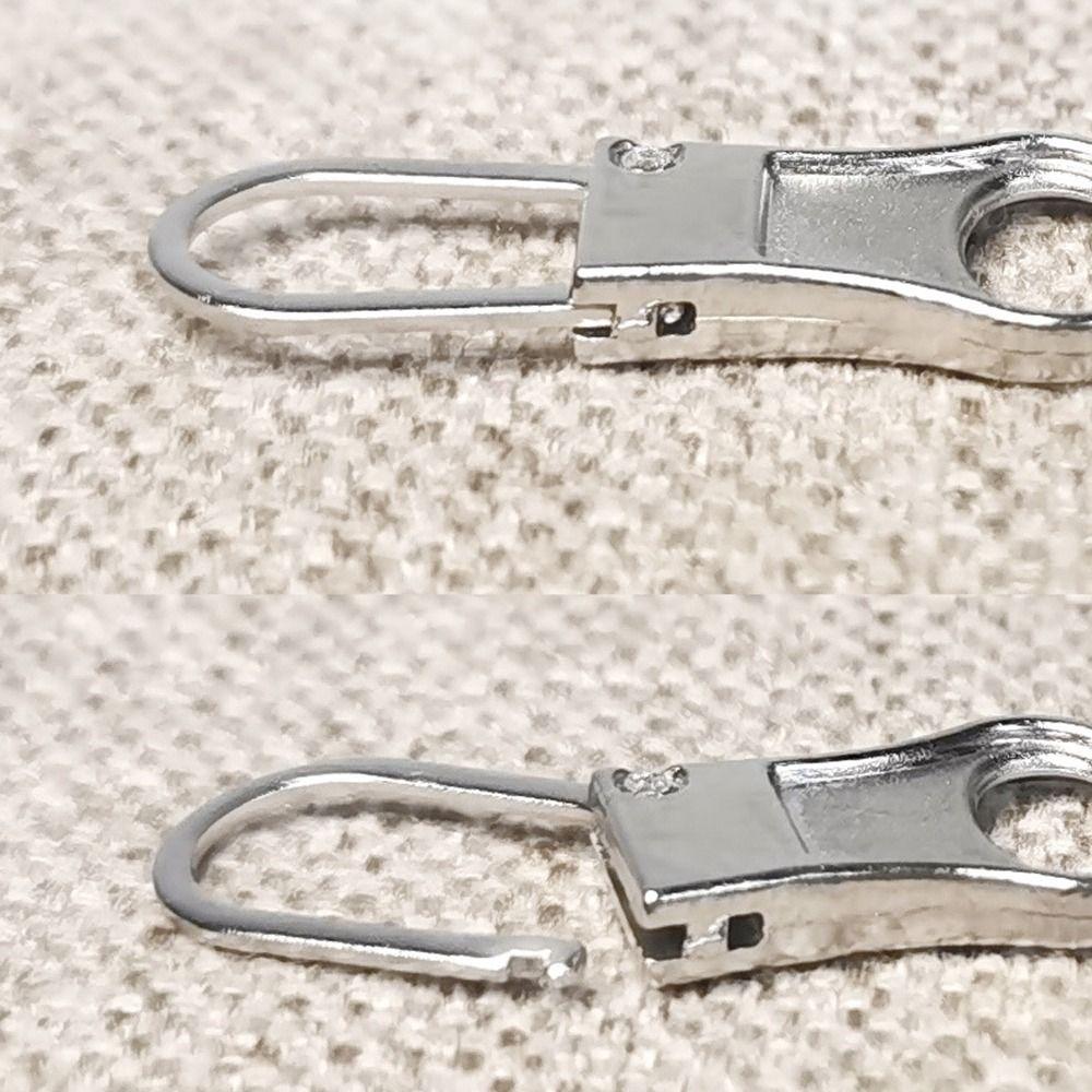 5PCS Detachable Zipper Head DIY Sewing Replacement Tab Zipper New Sewing Accessories Clothing Bag