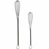 Tsubame-Sanjo Mini Whisk, Set of 2, 18-8 Stainless Steel with Pipe Handle, Made In Japan