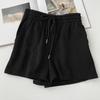 Women's Fashion Summer Sport Hight Waist  Detail Shorts Casual Pants