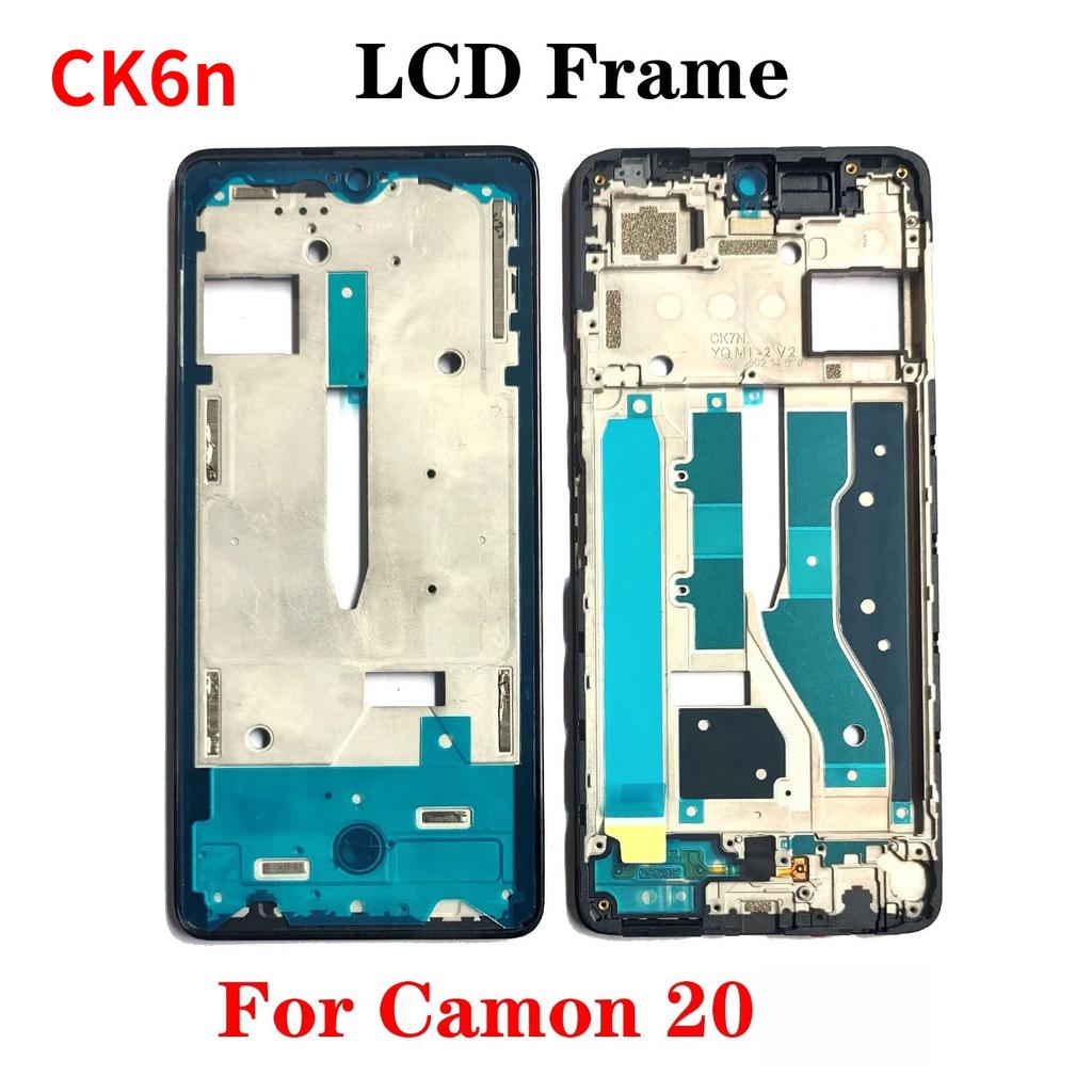 Middle Frame For Tecno Camon 15 16 18 20 30 Pro Premier LCD Front Frame Housing Bezel Repair Parts