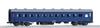 KATO HO Gauge Suha43 Blue Renovated Railway Model Passenger Car 1-551