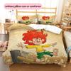 Pumuckl Pattern Bedding Quilt Set  Home Decoration  Gift (1 * duvet cover + 2 * pillowcase  without core)