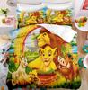 3D Printed Simba The Lion King Duvet Cover Pillowcase Bedding Set Single/Twin/Full/Queen Size Boys Girls Adults Bedroom Decor