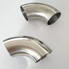 51mm 57mm 63mm 76mm OD Sanitary Butt Weld 90 Degree Elbow Bend Pipe 304 Stainless Steel Car Exhaust Pipe Muffler Welded