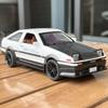 Инициал Ди 1:32 Toyota AE86 JDM Серия Спортивных Автомобилей Сплав Металл Литая Модель Автомобиля Дрифт Автомобиль Декорация Центрального Экрана Подарки