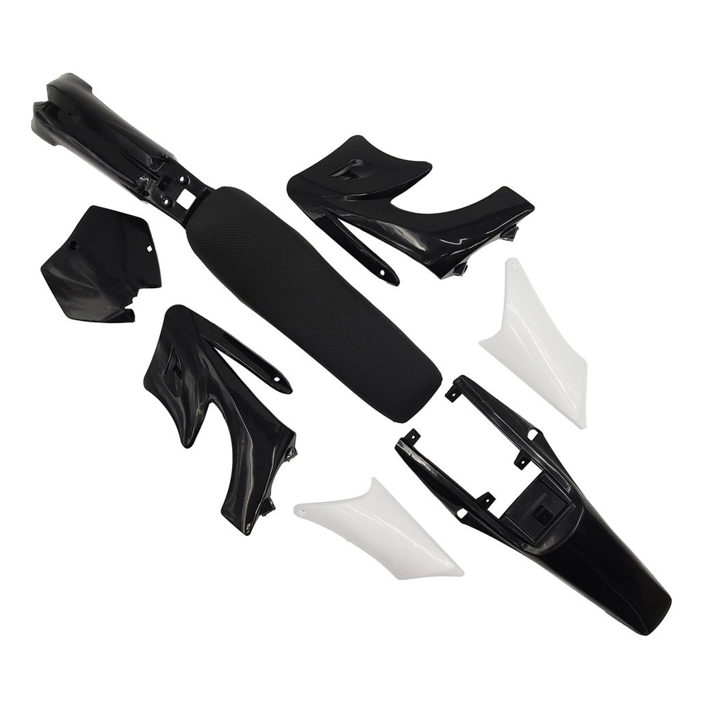 7 Colors Apollo Plastic Fairing Body Kits Front License Number Fender With Seat Cushion For 47cc 49cc Apollo Mini Dirt