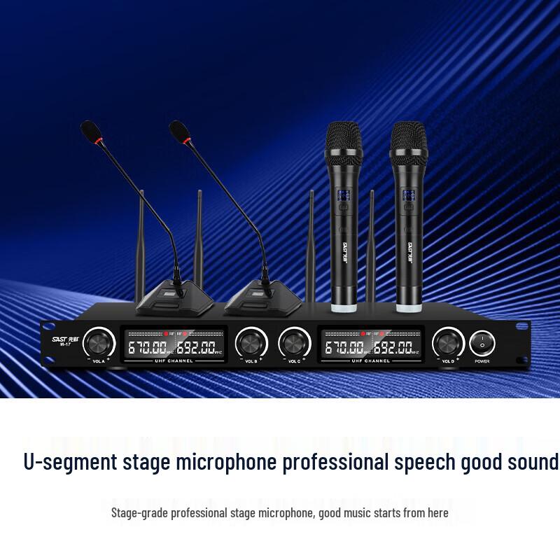 SAST 10-Inch Wireless Conference Speaker System (CN version)