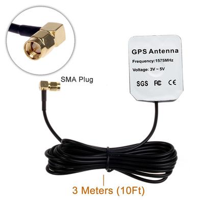 SMA Мужской GPS автомобильный воздушный сигнал антенна 9 футов кабель 1575 МГц магнитная радиокарта