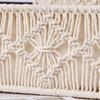 1Pc Macrame Storage Basket Boho Decor Baskets for Organizing Countertop Toilet Paper Shelf Basket with Handle for Bathroom Bedr