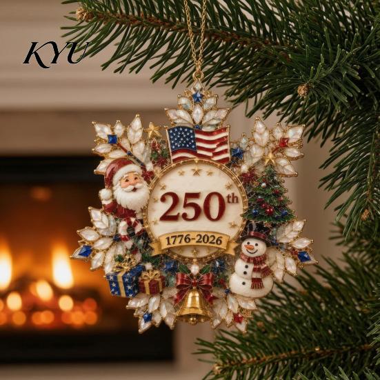 Holiday Gift for Home Snowflake Christmas Tree Hanging Ornament, Acrylic Decor Decorative Ornaments Office Window Fireplace Display, Festival