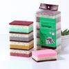 5PCS/10PCS - Kitchen Cleaning Sponge, Dishwashing Towel, Scrubbing Pad, Tableware Scratch Resistant Scrubbing Sponge