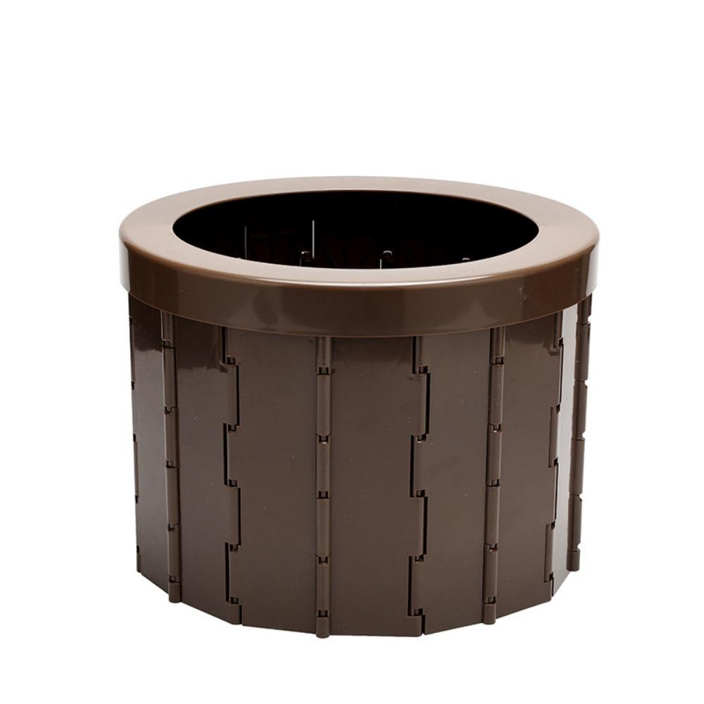 Водонепроницаемый портативный горшок с сумкой для хранения, автомобильная мусорка, складной туалет для улицы для взрослых