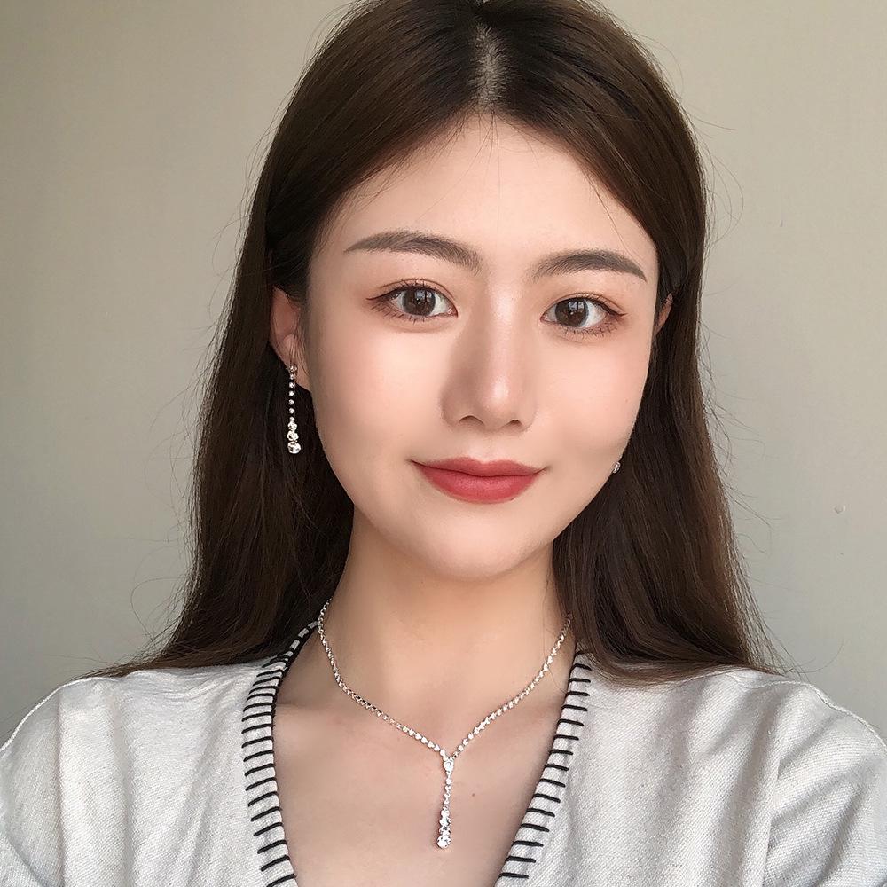 Элегантный комплект свадебных украшений: Серьги, Ожерелье и Браслет с Различными Вариантами