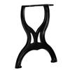 Bench Legs - vidaXL - X-frame - Cast Iron - Black - Industrial Style
