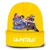 Kids Boys Girls Demon Hunters Rumi Zoey Mira Derpy Printed Knitted Hat Thread Velvet Cap Autumn Winter Warm Knitted Hat