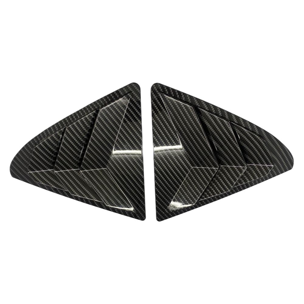 Пара накладок на боковые жалюзи заднего стекла для Lexus IS300 IS250 200t 2013 2014 - Боковая вентиляционная решетка, накладка, аксессуары