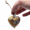 Large Decor Wood Hearts – Yellow Floral