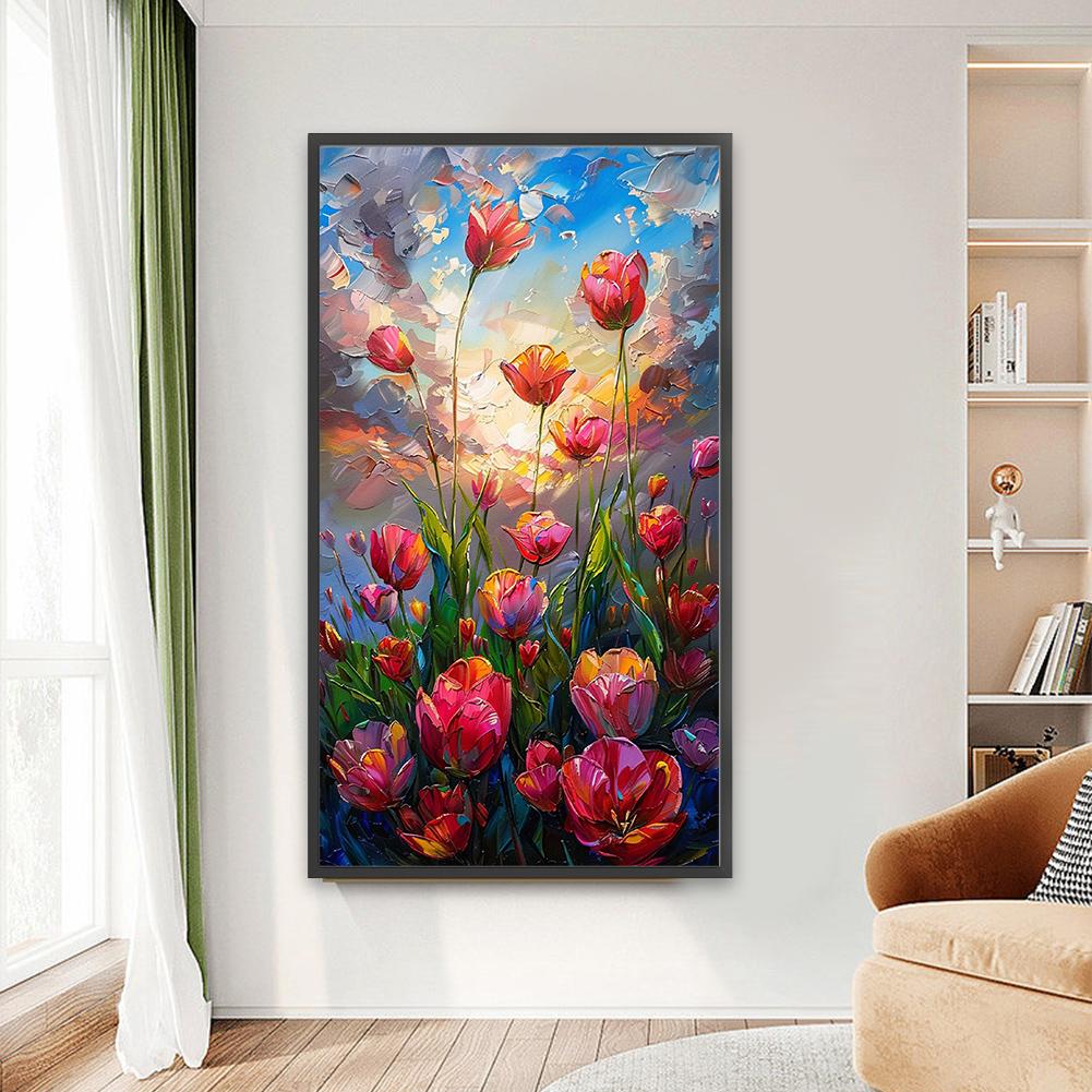 EY# Набор для рисования по номерам на холсте DIY Картина маслом Пейзаж Декор для дома