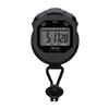 CREPHA Digital Stopwatch with Lap and Black Display TE-S320-BK Alarm, Timer,