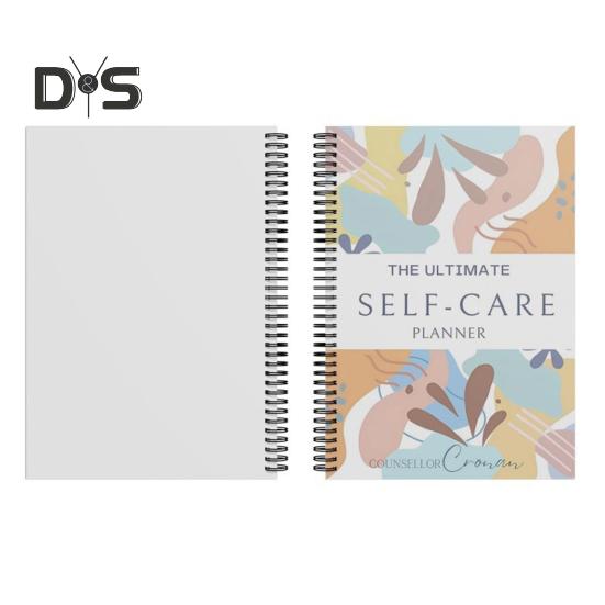 Журнал самообслуживания Блокнот A5 Ежедневный планировщик размышлений Психическое здоровье Личное развитие Журнал настроения Медитация Трекеры здоровья