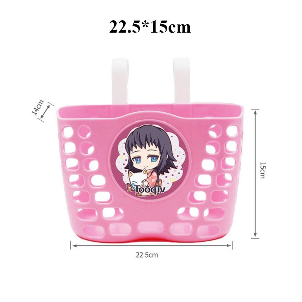 Детский пластиковый велосипедный багажник, руль для самоката, студенческая передняя корзина, передняя сумка для велосипеда, задние велосипедные аксессуары