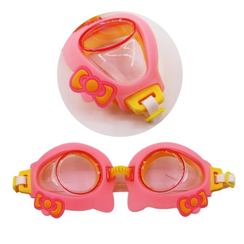 Comfortable Swim Glasses AntiFogs AntiUV Kids Swimming Goggles for Toddlers Kids