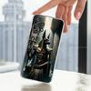 Anubis God Egyptian Phone Case For Samsung Ultra,FE,A30,71,51,S9,10,20,Lite, S22,23,21,PIus,Transparent, Silicone