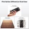 DOOGEE Fire 3 Ultra Защищенный смартфон, 8350 мАч, Android 15, 5,5" HD+, Восьмиядерный, 24 ГБ+256 ГБ, NFC, IP68/IP69K