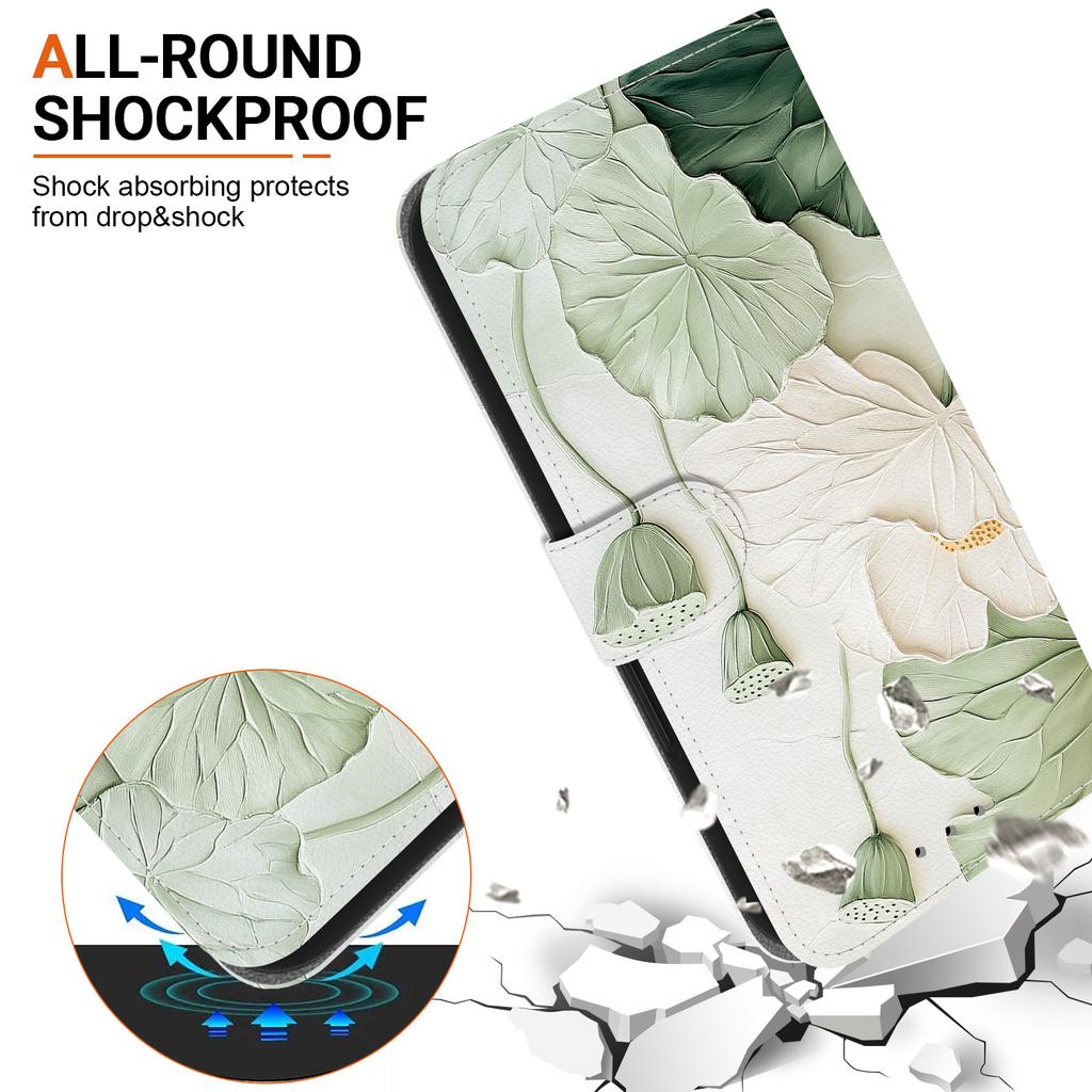 For Samsung Galaxy A36 5G Wallet Case Pattern Printing Leather Stand Phone Cover with Strap