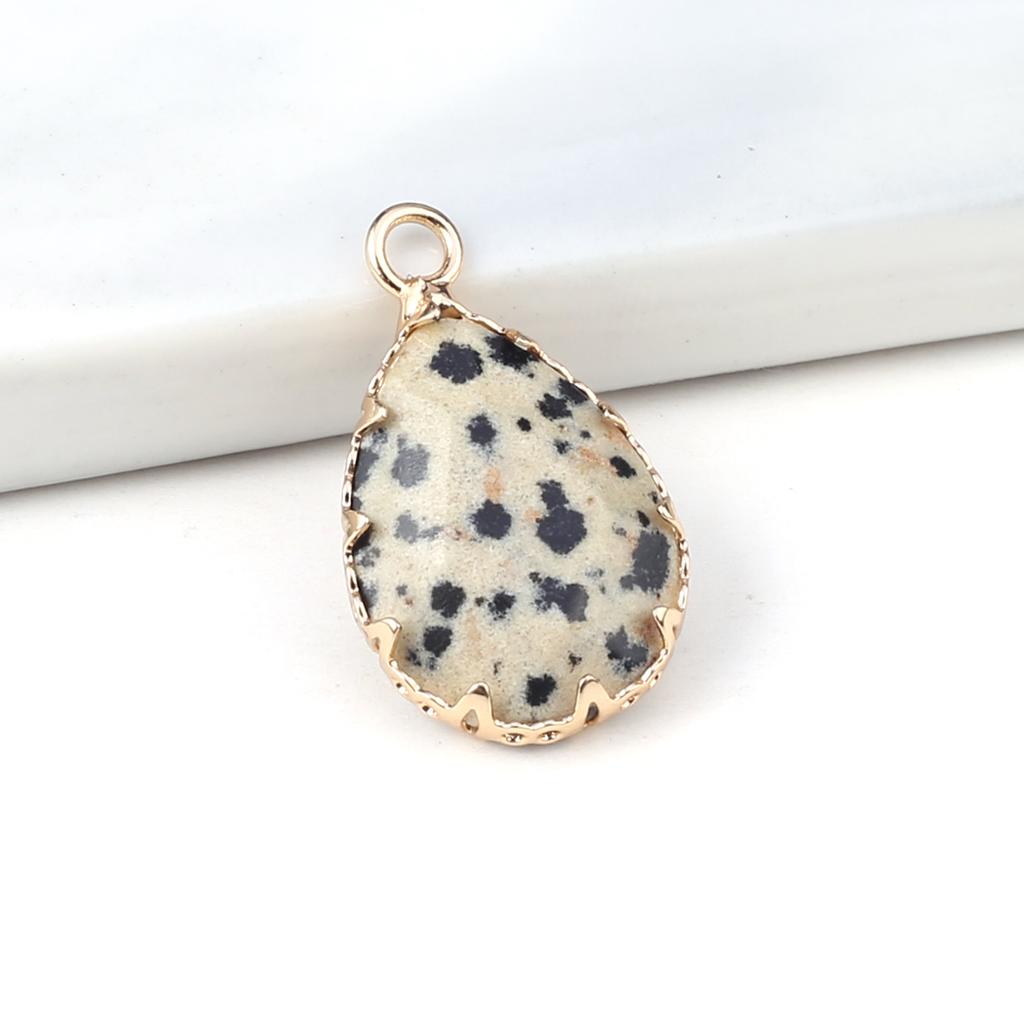 2 шт., небольшой кулон из натурального камня, граненый кулон в форме капли для изготовления ювелирных изделий, ожерелье, серьги, аксессуар для браслета