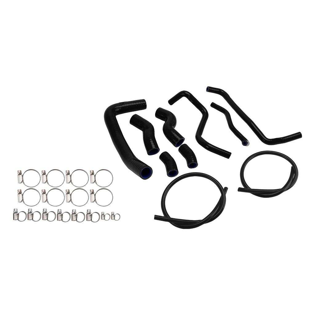 Silicone Radiator coolant Hose Fit For Suzuki SV 650 SV650 2016-2025 Black