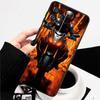 Креативный крутой байкер Для Samsung A73 A72 A71 A55 A54 A53 A52 A51 A13 A22 A16 A15 A12 A14 A26 A07 5G Черный чехол для телефона