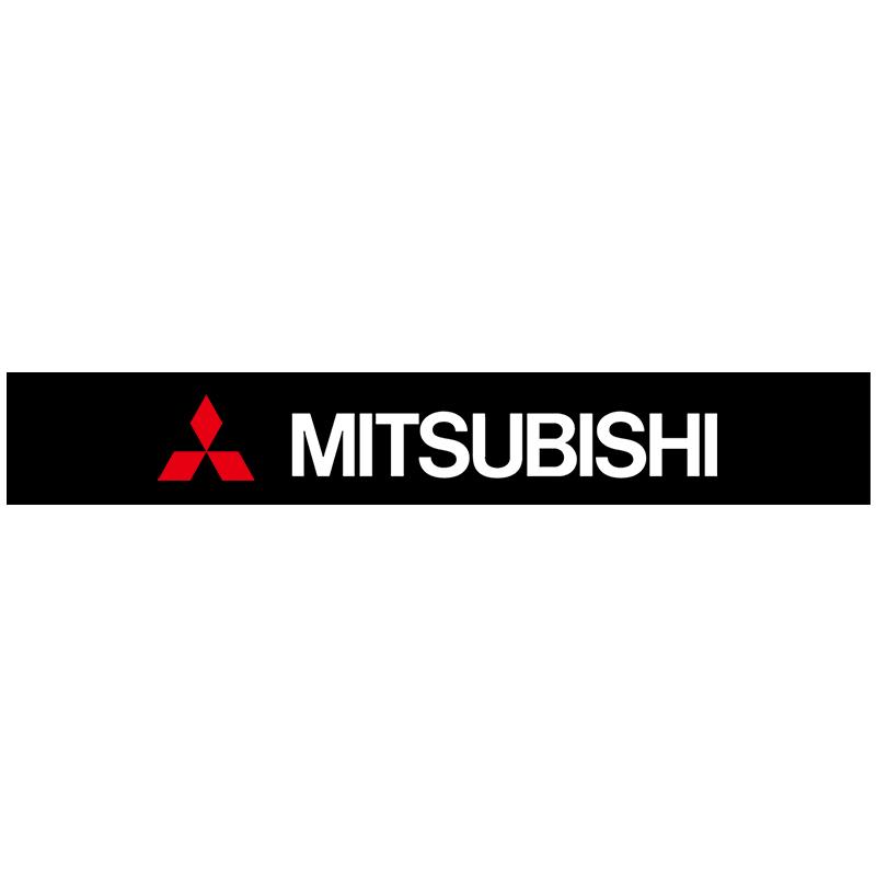 Car Front Rear Window Sticker Waterproof Sunshade Windshield Decal For Mitsubishi ralliart Lancer 9 10 ASX Outlander Pajero L200
