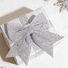 2Pcs Creative Bow Christmas Decorations Sparkling Christmas Hanging Decorations  Party Decoration