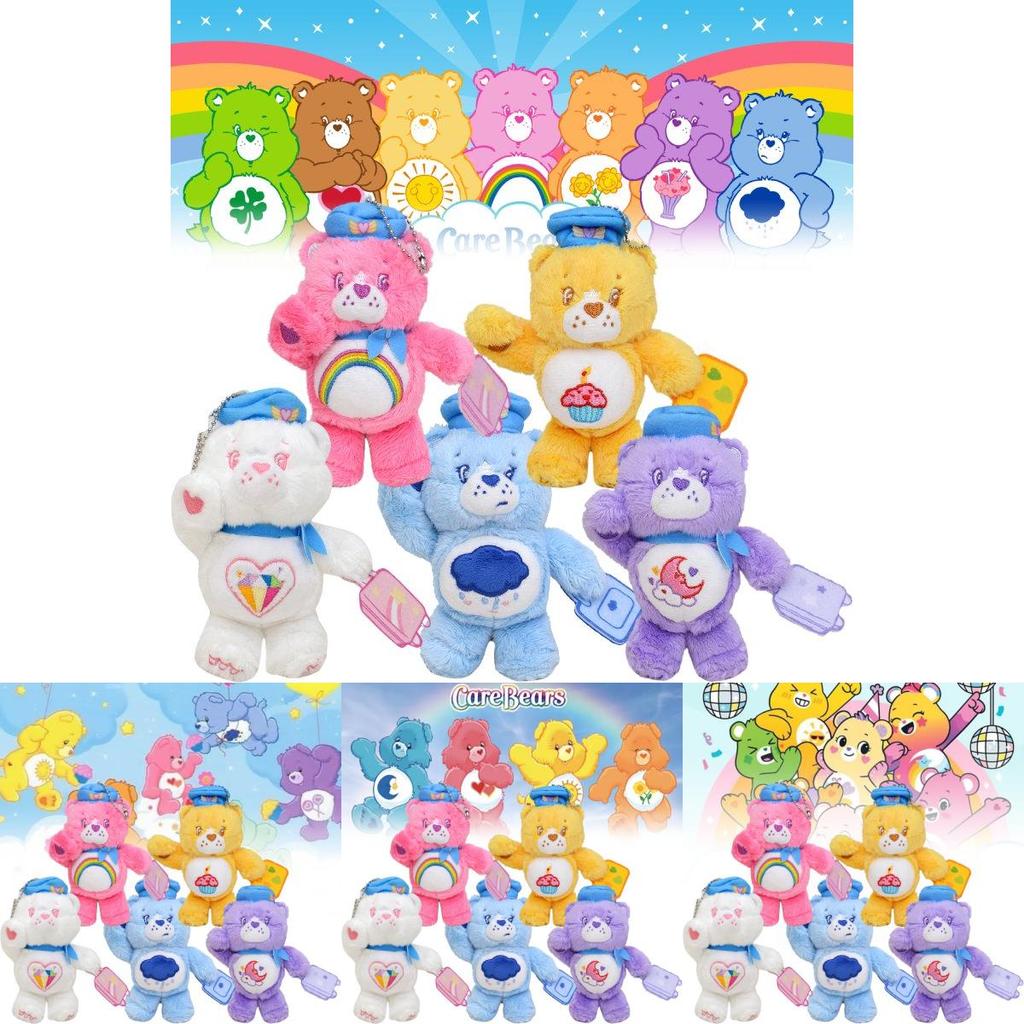Очаровательный плюшевый брелок-игрушка Care Bears Медведь Сердечко для украшения рюкзака