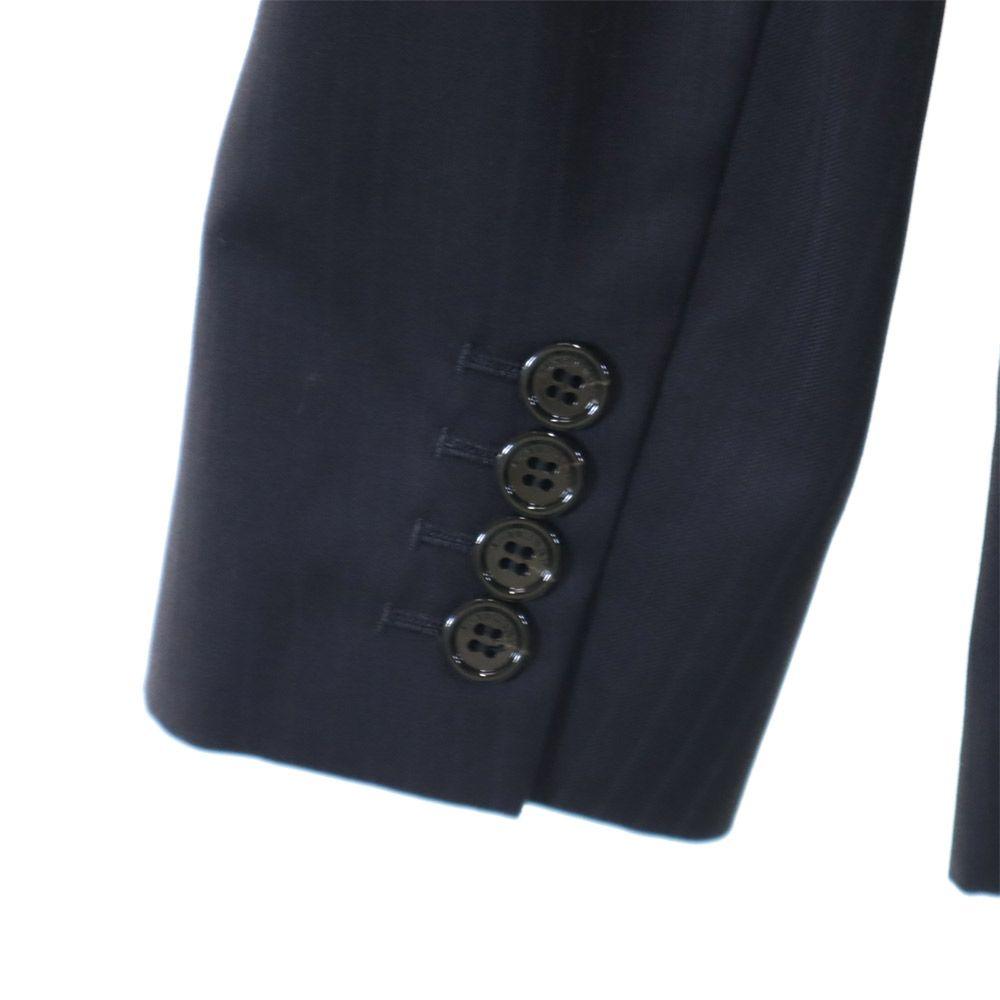 Burberry Sanyo Shokai Сделано в Японии шерстяной приталенный пиджак 38 черный Женский Б/У