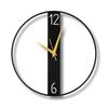 Modern Metallic Analog Wall Clock for Living Room, Bedroom, Kids Room and Kitchen | (40 X 40 CM) | Stylish Latest Home Decor