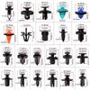 635PCS Automotive Plastic Fastener Kit for Door Trim Panel Bumper Fender Grille Radiator Cover Retainer 45 Tool Trim Removal Set