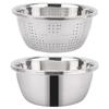 Миски для взбивания салата, кухонная мойка, высококачественная нержавеющая сталь