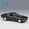 Welly 1/24 Ford Mustang 1969 Boss 429 Сплав Модель спортивного автомобиля Литые Металлическая игрушка Модель гоночного автомобиля Симуляция Детский подарок Украшение