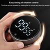 LED Kitchen Timer Magnetic Countdown Clock for Cooking Baking Adjustable Angle Rotating Operation Loud Alarm Exercise Tracking Timer