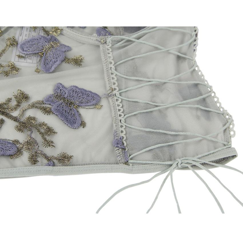 Ladies Hollow Out Floral Sexy Women Lingerie Lace Bra and Panties Plus Size Bra Set