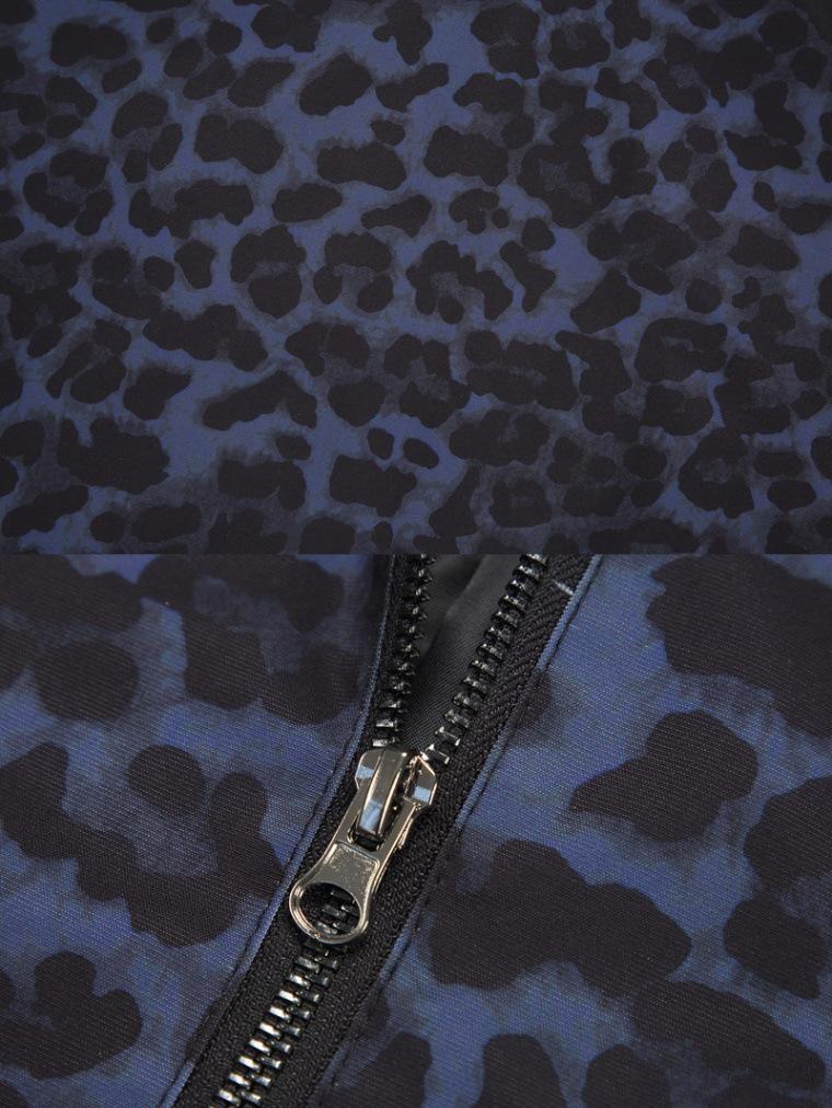 Унисекс Ретро Куртка из Кожи с Леопардовым Принтом - Модная, Свободного Кроя Уличная Одежда