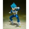Figurine - TAMASHII NATIONS - S.H. Figuarts - Super Saiyan God Vegeta - Très Articulée - Accessoires Inclus