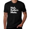 Нет, rollers mate drum and bass футболка Мужская футболка хлопковая смешные футболки хлопковая футболка