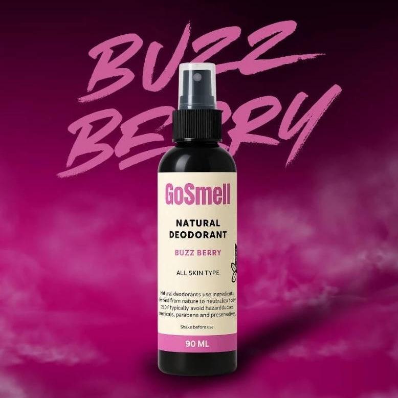 GOSMELL Underarm Deodorant Spray for Men Women, Long-Lasting Freshness, Portable Body Odor Eliminator, Sport Essential 150ml