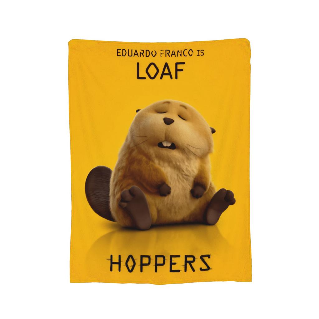 Cartoon Movie Hoppers blanket Cover Flannel Soft Throw blanket for Car Sofa Couch Bedroom Quilt