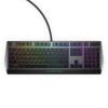 Alienware Low Profile RGB Mechanical Gaming Keyboard AW510K Side of the Wired USB Cherry MX Low Profile Red Rollover Million Colors Per Key RGB (US
