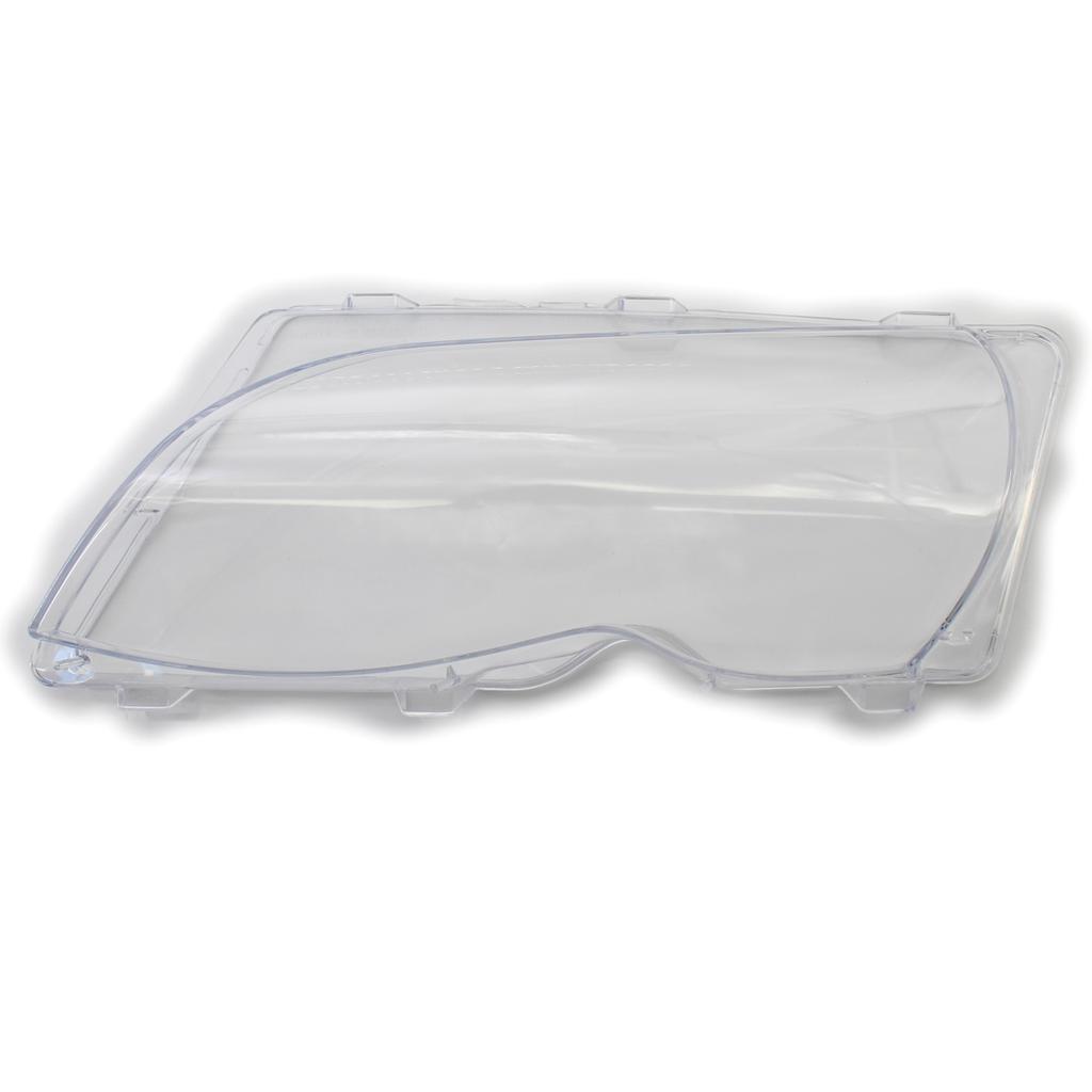 Прозрачный корпус передних фар, крышка линзы, стеклянный кожух лампы, абажур для BMW E46 3 серии 4 двери 02-05 автомобиль