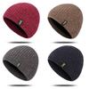 Comfortable Beanies Cap Soft Knitted Cap Fashion Men's Winter Knit Hats